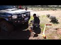 snatch strap mud off road recovery how to use a snatch strap 4x4 outback australia