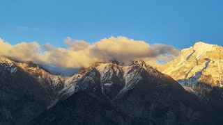 Kinner kilash ranges | Sunrise and sunset | 4K