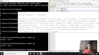 7 Python - Type Casting