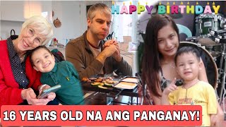 IPINAGHANDA ANG PANGANAY! SWEET 16 BINATA NA! Dutch-filipina couple