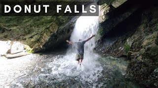 Donut Falls Hike to the Waterfall - Salt Lake City Hiking