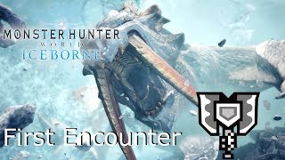 [MHW: Iceborne ] Barioth First Encounter - Chargeblade|