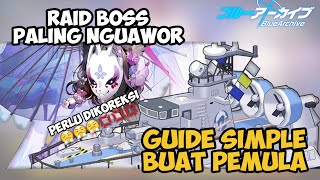 kok murid Sensei bisa jadi Boss Raid? - Total Assault Wakamo Hovercraft || Blue Archive Indonesia