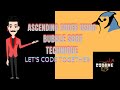 ASCENDING ORDER WITH BUBBLE SORT TECHNIQUE| BLUE J|#3|SUPERB VIDEO|MUST WATCH|