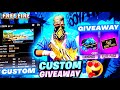 🔴FREE FIRE LIVE GUILD TEST | FF LIVE GIVEAWAY CUSTOM ROOM | DIAMOND GIVEAWAY | #oppayushgaming