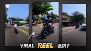 Trending Bike Reels Video Editing | Instagram Reels Trending Tutorial | Motion Blur Edit in Capcut