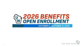 2026 Benefits Open Enrollment Employee Presentation
