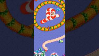 🐍😱 Worms Zone io magic video #noob_to_pro #shorts #snake #game #wormszoneio #001 #pro_snake