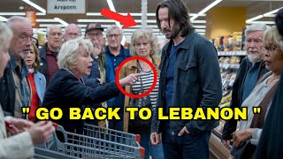 Racist Woman Tells Keanu Reeves ‘Go Back to Lebanon’—His Response Silences the Crowd!