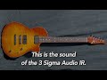 comparison of 3 sigma audio acoustic guitar ir