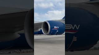 Silkway West Airlines Boeing 747-8F VQ-BVB in Houston