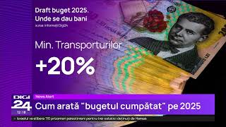 Proiect de buget 2025. Ministerul care primește în plus 153%