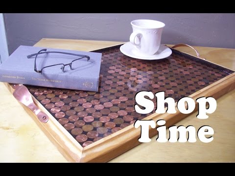 My Penny Bar Time Lapse Table Top Covered With Pennies