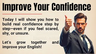 How to Build Unshakable Confidence Step by Step🔥|| Learn English & Transform Your Life✅️