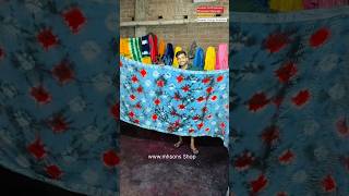 Wholesale price 6203895264 tie dye cotton silk saree #cottonsilksaree #trendingsong #viralshorts