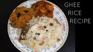 Ghee Rice Recipe/घी राईस रेसिपी/ Udupi and South Kenara's Old Recipe.