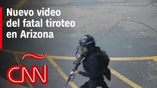 Revelan video del tiroteo en Phoenix: atacante dispara más de 200 balas