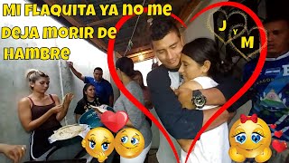 Para Julito su flaca pas贸 la prueba馃槏馃憦 La Fresa sali贸 experta en hacer baleadas. Dia 2. Parte 10
