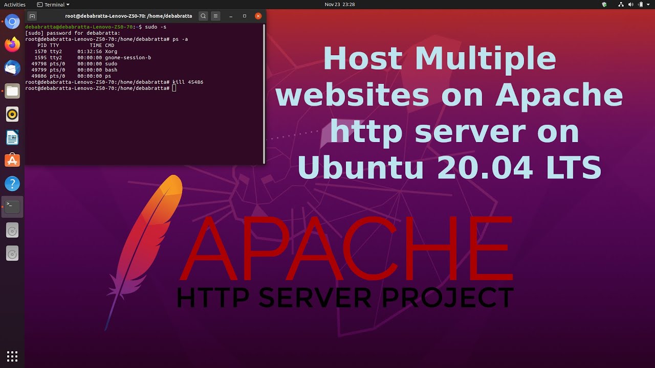 Host Multiple Website On Apache Http Web Server On Ubuntu Ip Based