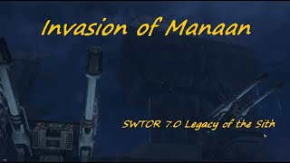 SWTOR - Legacy of the Sith - The invasion of Manaan - (Empire Side)