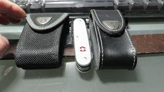 Victorinox ALOX PIONEER X : Dressing Session [WHICH SHEATH TO CHOOSE]