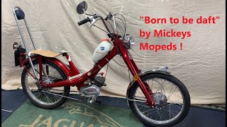 Funky Moped Chopper. 