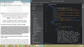 20 Tabs widgets (Complete JQuery And JQuery UI Course For Beginner)