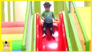 Indoor Playground Learn Colors Kids Family Fun for Play Slide Rainbow Colors Ball | MariAndKids Toys