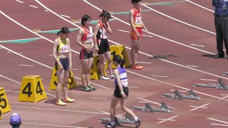 2022小江戸川越トライアルミート　女子100M　3組目