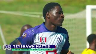 Teyshawn Mattis strike for Kingston College vs Charlie Smith is the SBF Week 9 Goal of the Week!