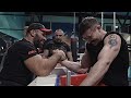 CYPLENKOV vs AKIMBO 69 / 19 Year Old. Arm Wrestling