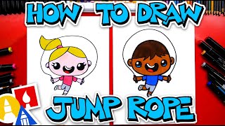 How To Draw A Kid Playing Jump Rope