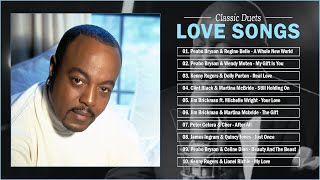 Love Songs Hits 80s 90s | Peabo Bryson, Kenny Rogers, James Ingram | Greatest Duet Love Songs