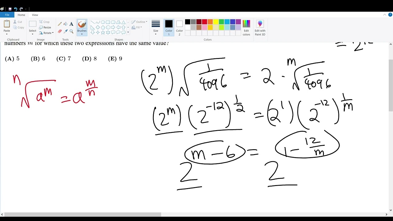 2022 AMC 10A Problem 11 - YouTube