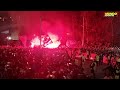 ¡locura en san sebastián la hinchada txuri urdin se sale antes del real sociedad vs real madrid