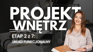 Proces projektu wnętrza - ETAP 2 z 7 - Układ Funkcjonalny