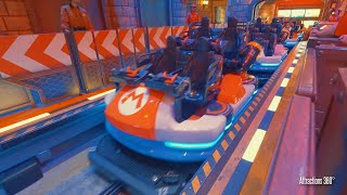 Super Mario Kart Dark Ride at Universal Studios | Queue \u0026  Ride-through 2025