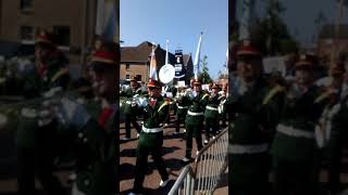 Processie in een dorp in Zuid Limburg