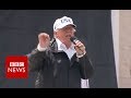 Trump: 'What a Crowd, What a turnout' - BBC News