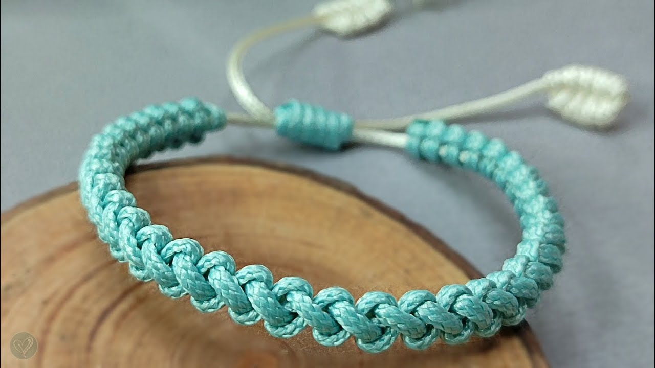 Leather Macrame Bracelet Tutorial