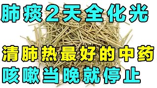 它是清肺热最好的中药，止咳、平喘、祛痰一步到位【精选】