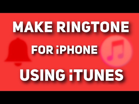 Make Ringtone for iPhone using iTunes - 2017 (in 3 easy steps!) Make Ringtone for iPhone using iTunes - 2017 (in 3 easy steps!)