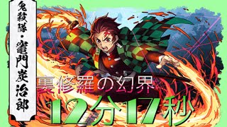 パズドラ 裏修羅 炭治郎 12分17秒