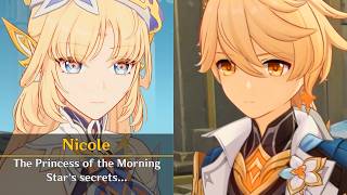 Nicole tells the story of "The First Angel Betrayal" (Genshin Impact 6.6 - Luna VII)