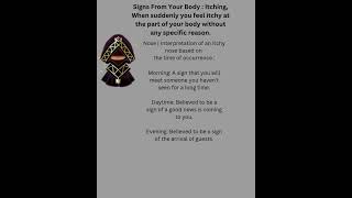 Signs From Your Body,Itching, Interpretation of an itchy nose based on the time of occurrence.