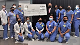 Hidalgo County presents STC with $2 Million check