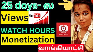 Views watch hours பற்றி முழுவதும் தெரிந்து கொள்ளுங்கள் youtube views down problem tamil