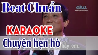 Chuyện Hẹn Hò karaoke Tone Nam - Nhật Trường |  Asia Karaoke Beat Chuẩn