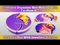 Hurry up Girls! Make a Cardboard Jewelry Box // Organizer Box making with shoes box