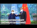 Visit to China: UN human rights chief's credibility questioned